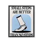 Small Steps Framed Canvas Print Gallery Image 6