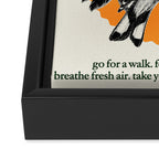 Take A Break Framed Canvas Print Gallery Image 3