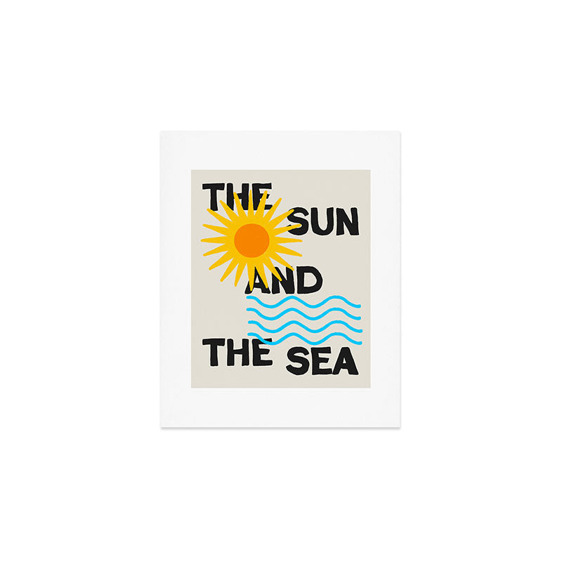 The Sun & The Sea Art Print Gallery Image 1