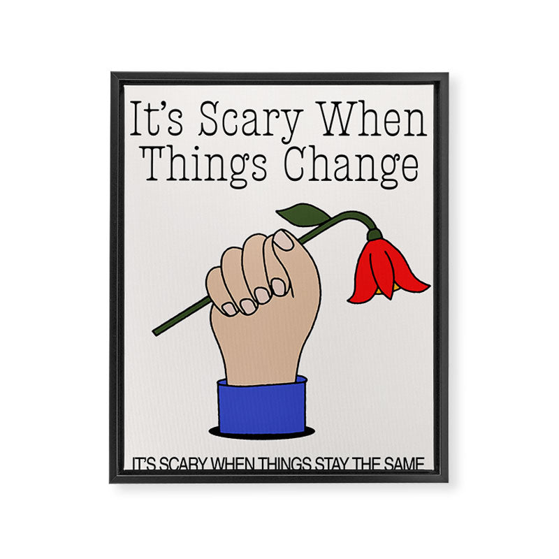 Things Change Framed Canvas Print Gallery Image 6