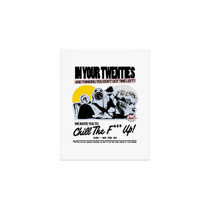 Time Left Art Print Gallery Image 1