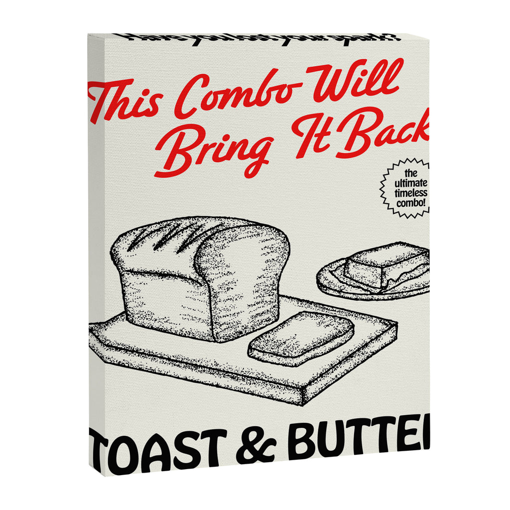 Toast and Butter Canvas Print Gallery Image 6