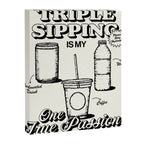 Triple Sipping Canvas Print Gallery Image 6