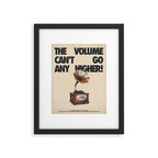 Volume Framed Art Print Gallery Image 5