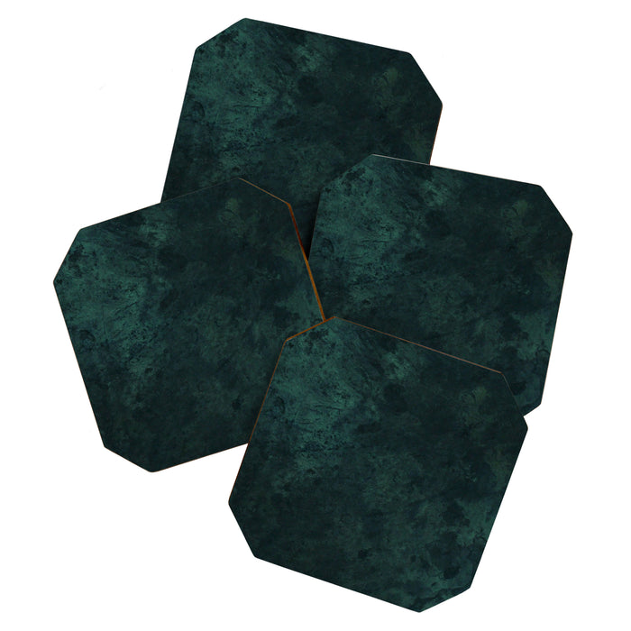 Emerald green stone,marble look decor Coaster Gallery Image 1