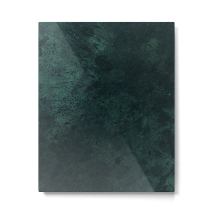 Emerald green stone,marble look decor Metal Print Gallery Image 1