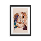 Abstract Shape 10 Framed Art Print Gallery Image 2