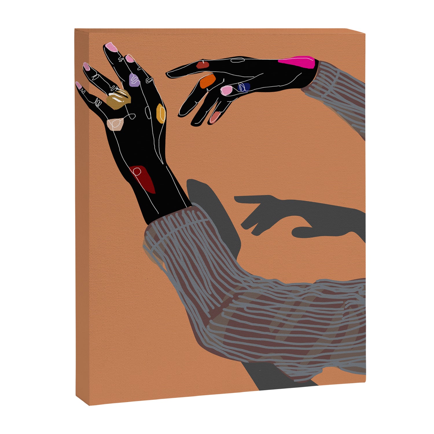 Hands Canvas Print Gallery Image 6