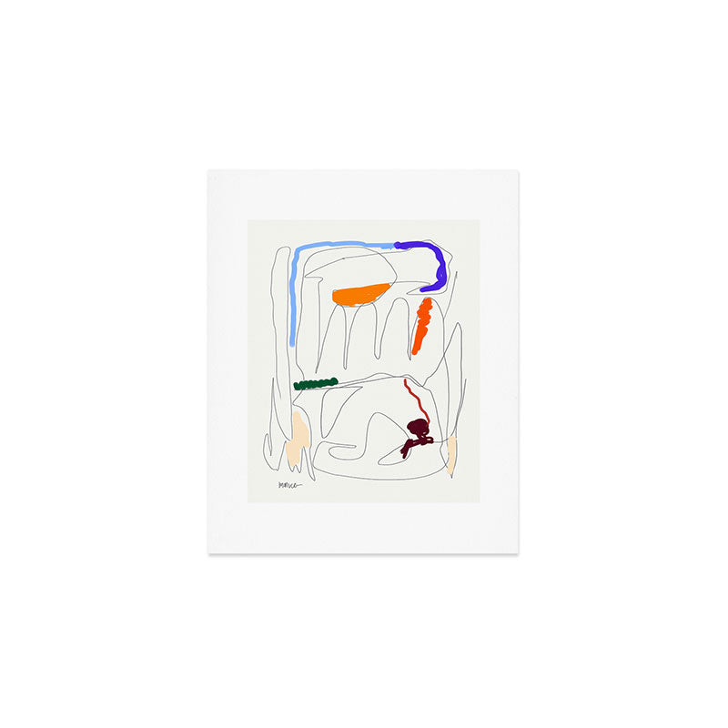 Sigh Art Print