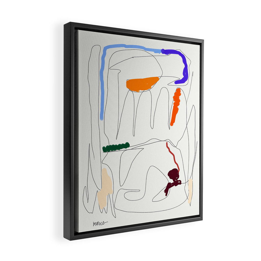 Sigh Framed Canvas Print Gallery Image 2