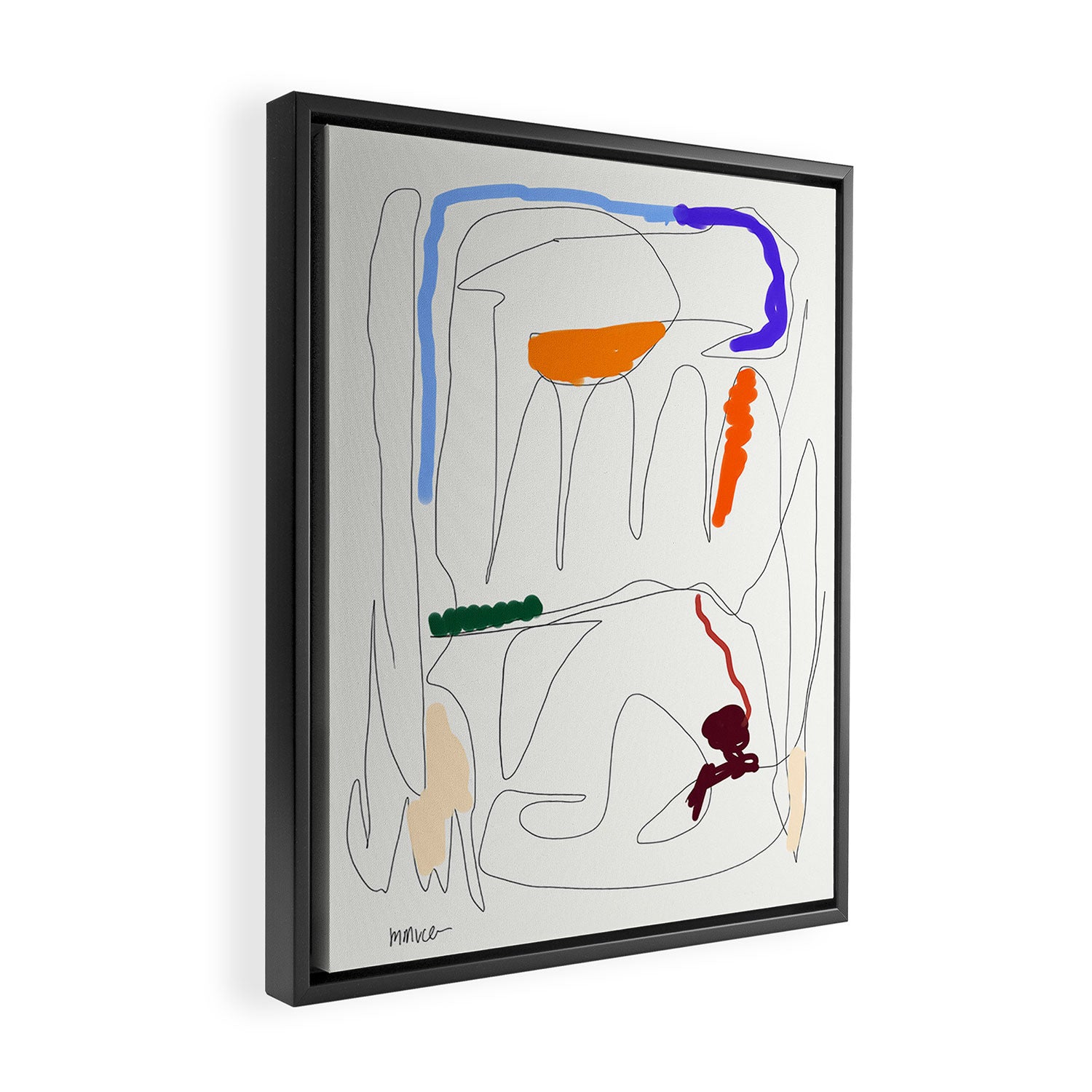 Sigh Framed Canvas Print Gallery Image 2