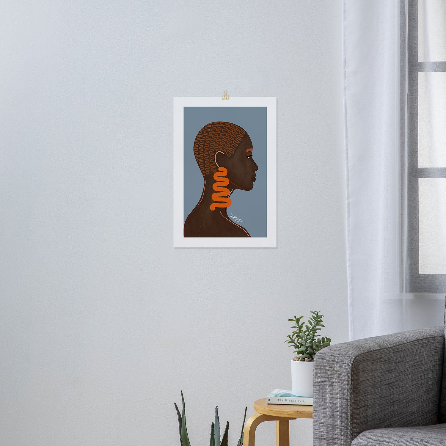 Thandie 2 Art Print Gallery Image 3