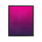 FUSCHIA pink to violet purple Gradient Ombre painted appearance Framed Canvas Print Gallery Image 8