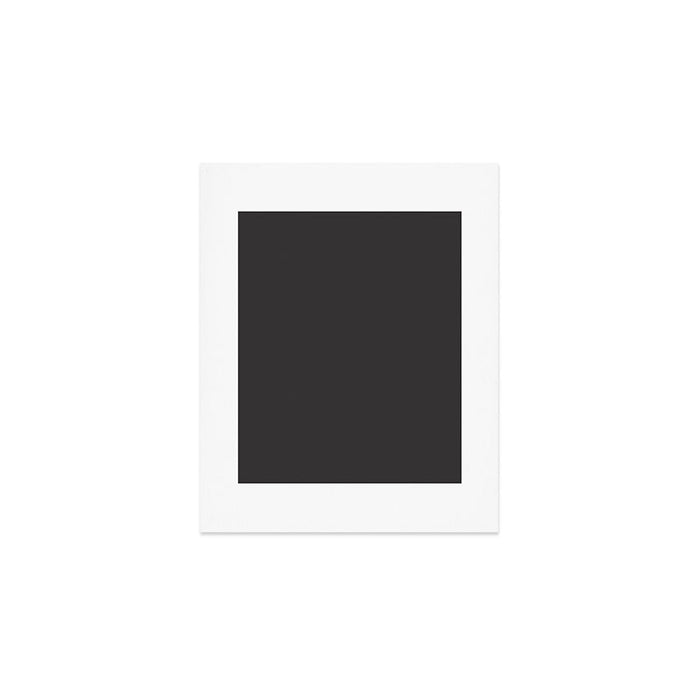 Solid Charcoal Gray Grey Art Print Gallery Image 1