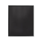 Solid Charcoal Gray Grey Framed Canvas Print Gallery Image 8