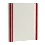 Vintage Country French Grainsack Red Stripes Creme Background Canvas Print Gallery Image 8