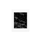 Black Marble Art Print Gallery Image 1