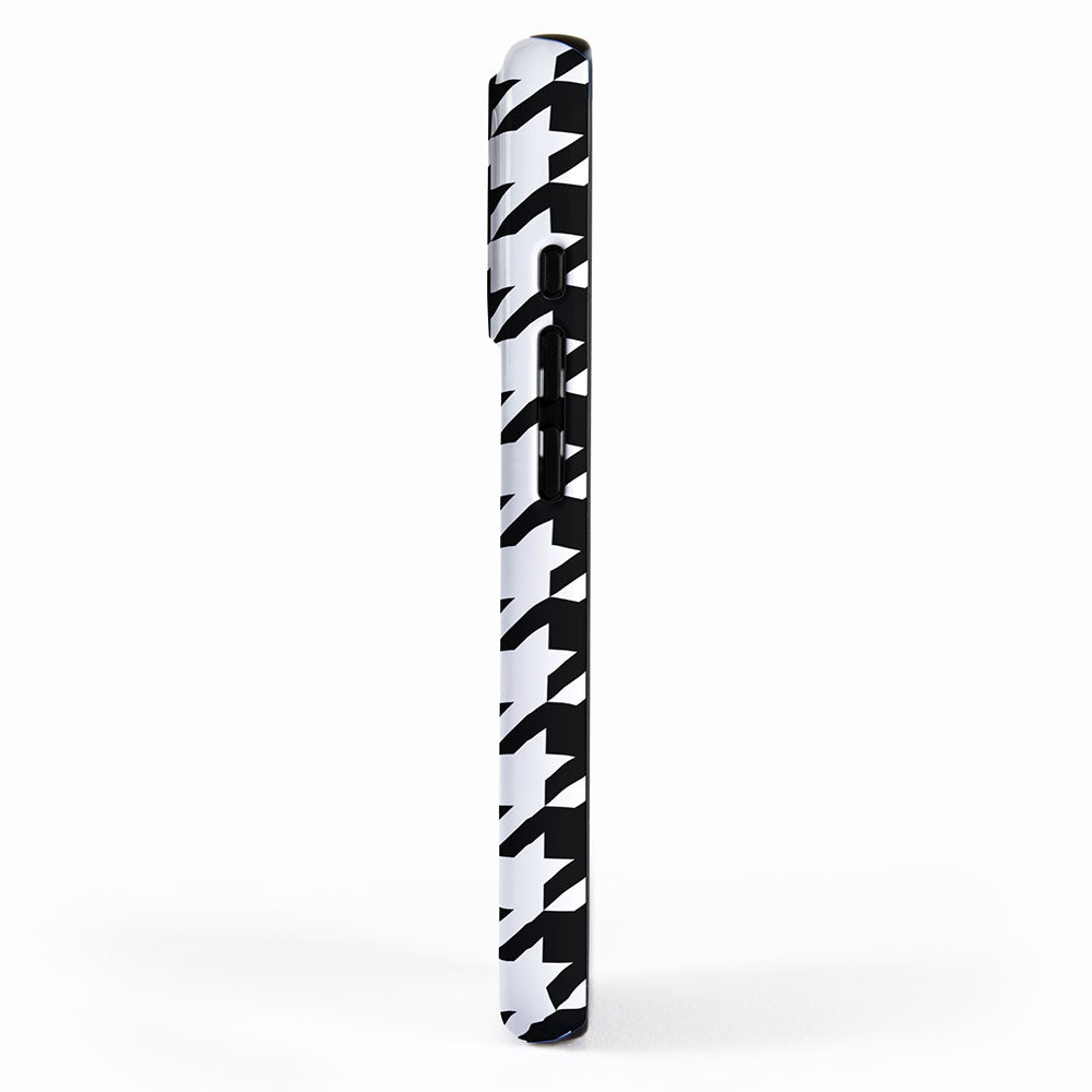 Classic Houndstooth Pattern iPhone Case Gallery Image 2