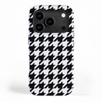 Classic Houndstooth Pattern iPhone Case Gallery Image 1