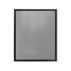 Minimalist Grey Framed Canvas Print Gallery Image 8