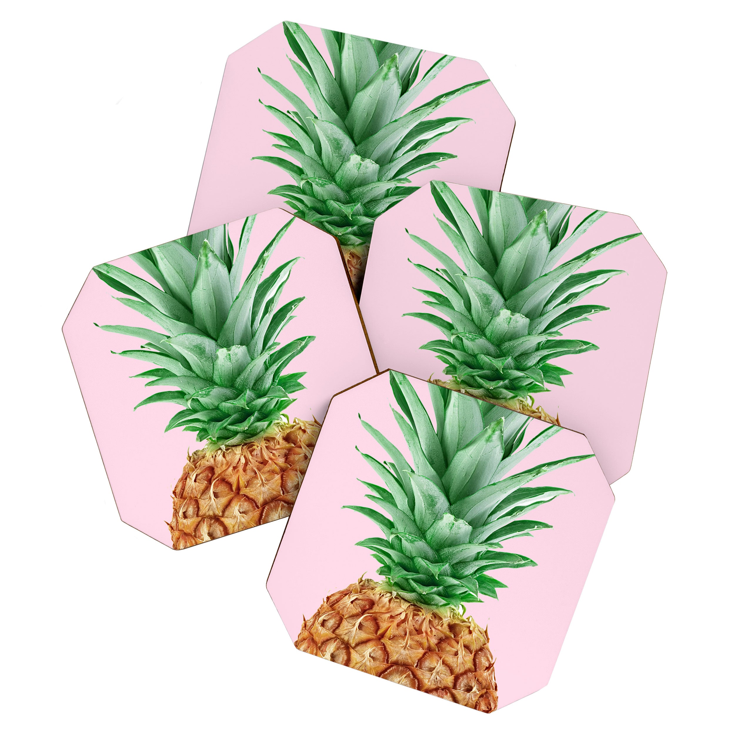 Pink Pineapple Coaster Gallery Image 1