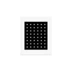 Swiss Cross Black Small Art Print Gallery Image 1