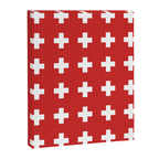 Swiss Cross Red Canvas Print Gallery Image 6