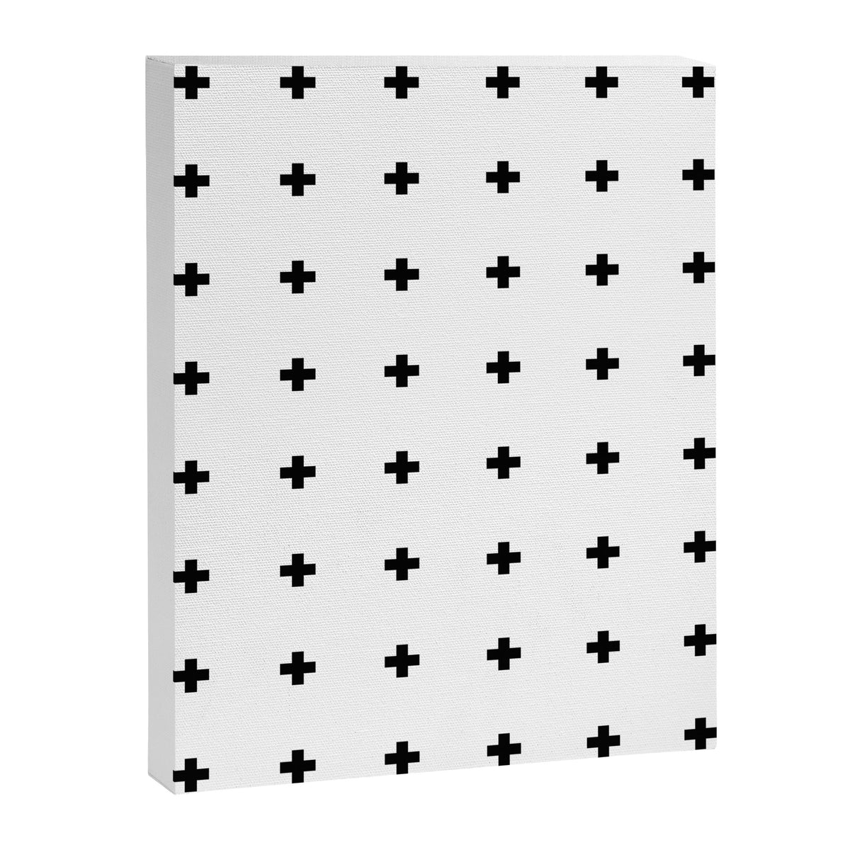 Swiss Cross White Small Canvas Print Gallery Image 8