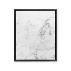 White Marble Framed Canvas Print Gallery Image 8