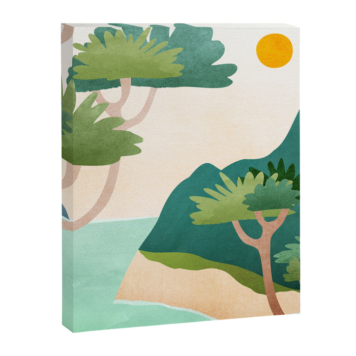 A Sunny Day On Planet Three Landscape  Canvas Print Gallery Image 1