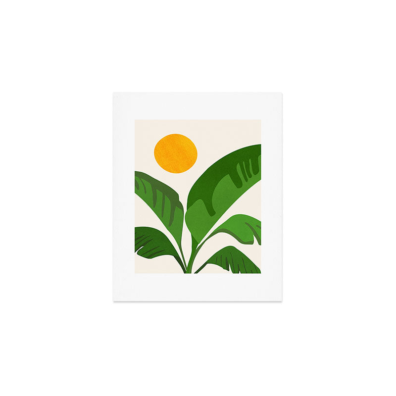 Above The Treetops / Tropical Plant Series Art Print Gallery Image 1
