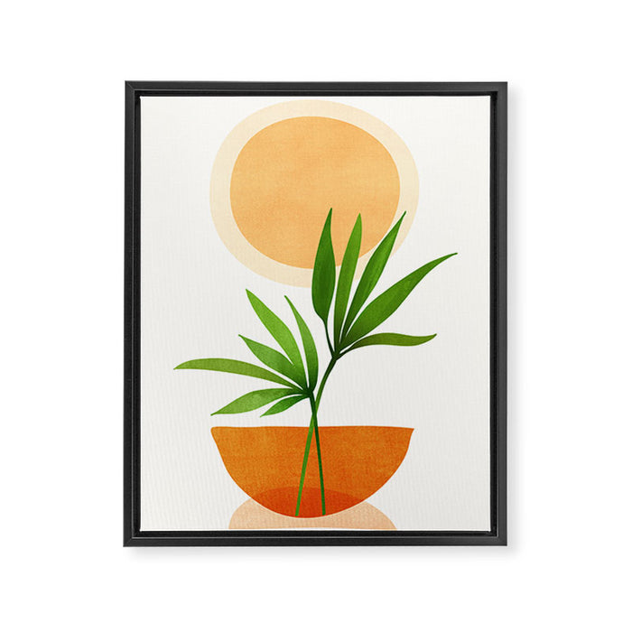 Abstract Happiness Still Life Framed Canvas Print Gallery Image 1