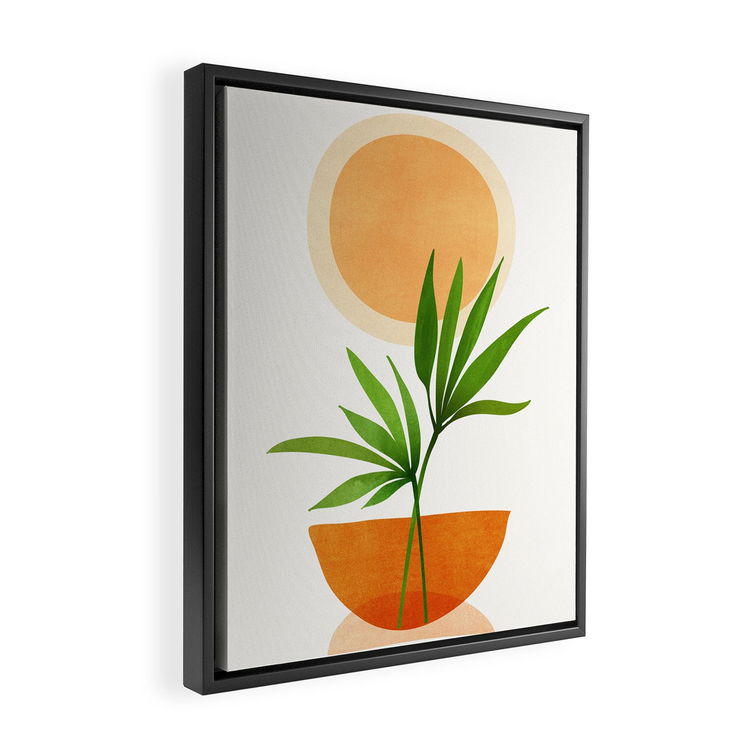 Abstract Happiness Still Life Framed Canvas Print Gallery Image 2