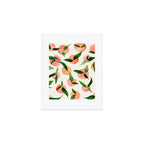 Abstract Summer Fruit Pattern Art Print Gallery Image 1