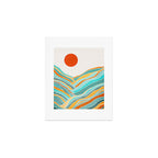 Abstract Sunset Landscape II Art Print Gallery Image 1