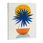Abstract Tropical Sunset / Mid Century Series Canvas Print Gallery Image 6