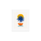 Abstract Tropical Sunset / Mid Century Series Art Print Gallery Image 1