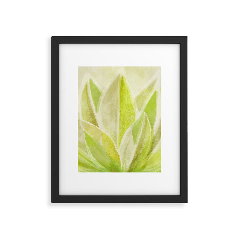 Agave Cactus in Morning Sunlight Framed Art Print Gallery Image 6