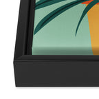 Aloe Love Houseplant Illustration  Framed Canvas Print Gallery Image 3