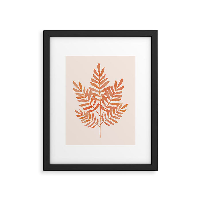 Autumn Leaf Framed Art Print Gallery Image 1