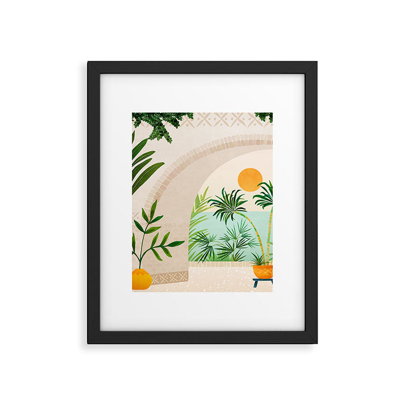 Baja Seaside Landscape Framed Art Print Gallery Image 6
