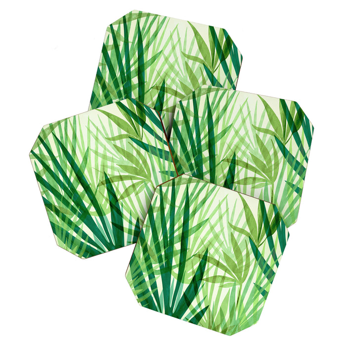 Bali Forest / Abstract Tropical Series Coaster Gallery Image 1