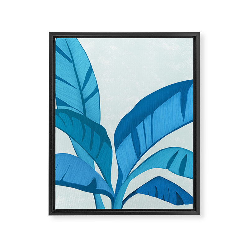 Banana Tree Blues Framed Canvas Print Gallery Image 8