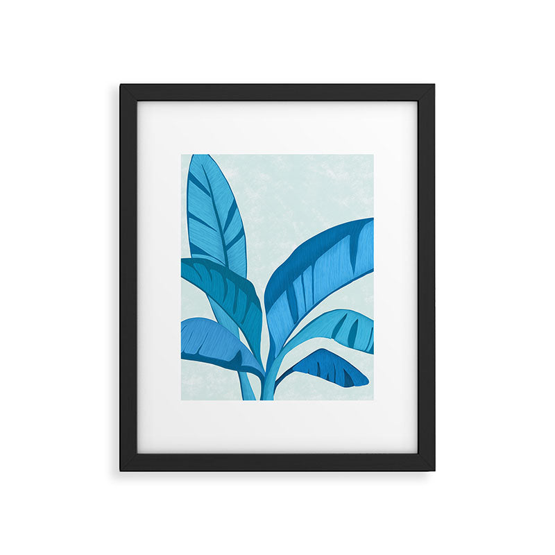 Banana Tree Blues Framed Art Print Gallery Image 4