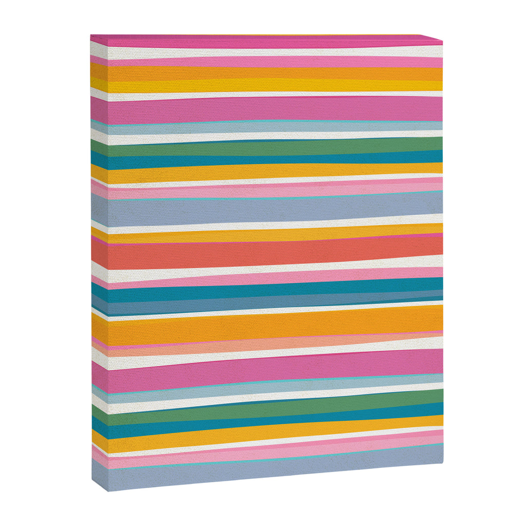 Beach Dreams Stripe Line Art Canvas Print Gallery Image 8