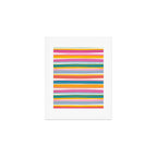 Beach Dreams Stripe Line Art Art Print Gallery Image 1