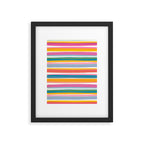 Beach Dreams Stripe Line Art Framed Art Print Gallery Image 6