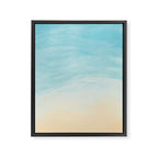 Beach View Abstract  Framed Canvas Print Gallery Image 6