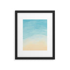 Beach View Abstract  Framed Art Print Gallery Image 5