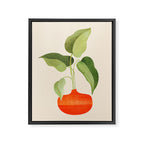 Beginnings / Plant Study Series Framed Canvas Print Gallery Image 6